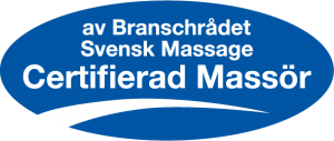 av Branschrådet Svensk Massage Certifierad Massör